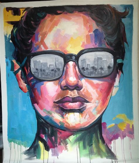 Retrato De Arte Del Pop Arte Del Pop Personalizado Pintura Etsy