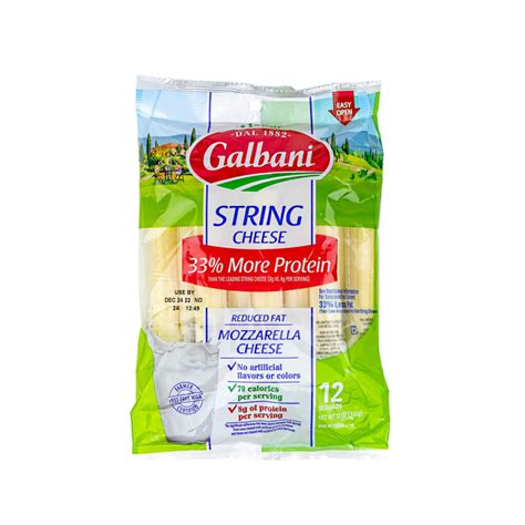 Galbani Reduced Fat String Cheese Marin Cheese