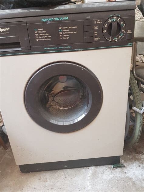 Hotpoint Aquarius 1000 Deluxe Washing Machine For Sale £4000 Ono