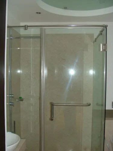 Pristine White Glass Sliding Door For Home Offices And Hotels Interior