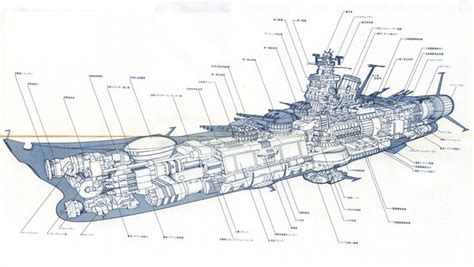 Yamato from the Inside Out | CosmoDNA | Battleship, Space battleship ...