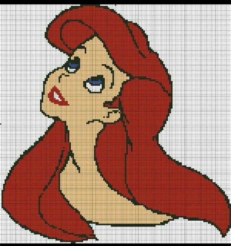 Pin Di Karen Wilson Su Disney Counted Cross Stitch Principesse