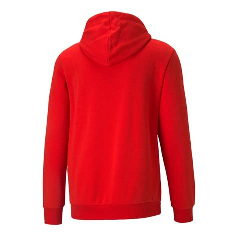 Blusao Puma Lfe Stl M 586686 Ess Big Logo Hoodie 11 Vermelho