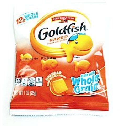 Wholesale Goldfish Baked Crackers Whole Grain Cheddar 1 oz bag