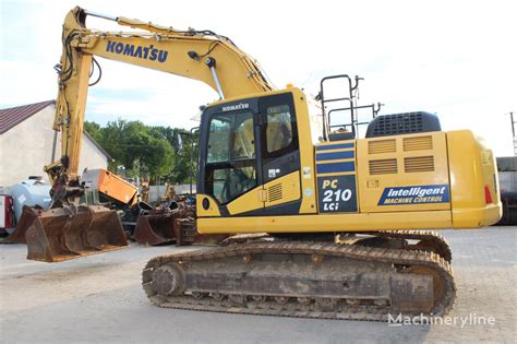 Komatsu PC 210 LCi 10 tracked excavator for sale Poland GĄBIN RY38076