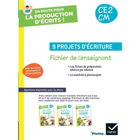 En Route Pour La Production Decrits Ed 2023 Fichier Photocopiable