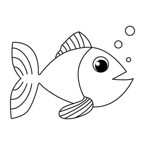 Dibujos De Peces Animados Para Colorear Vsun