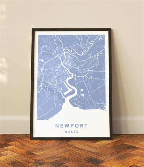 Newport, Wales – Map – Plume