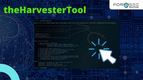 Theharvester Kali Linux Passive Reconnaissance Tool Youtube