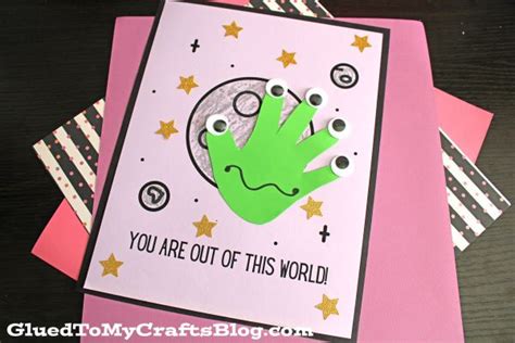 Handprint Alien You Are Out Of This World Keepsake