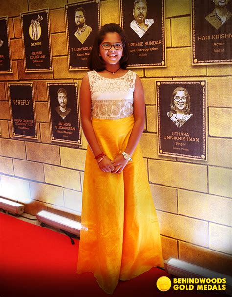 Uthara Unnikrishnan Behindwoods Gold Medal Winner Best