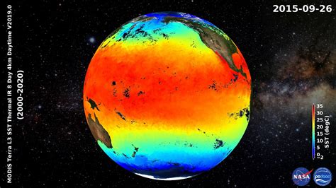 Nasa Modis Terra Level 3 Thermal Ir 8 Day 4km Daytime Sst V20190 2000