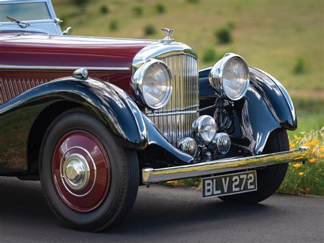 1936 Bentley 4¼ Litre Tourer by Vanden Plas Monterey 2019 RM Sotheby s