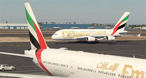 Emirates Uae Years A Evg Airbus A Aircraft Skins