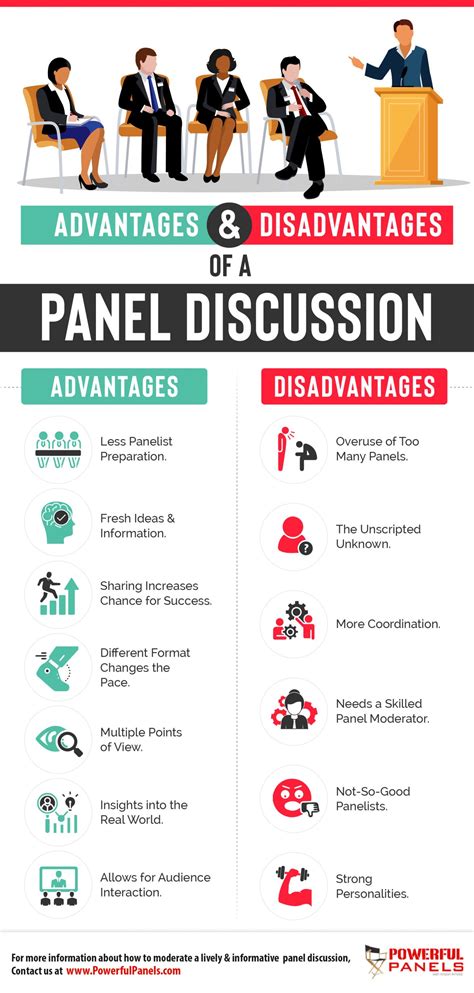 Advantages And Disadvantages Of A Panel Discussion