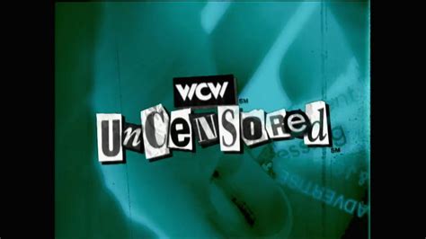 Six Of The Best WCW Uncensored Scott S Blog Of Doom