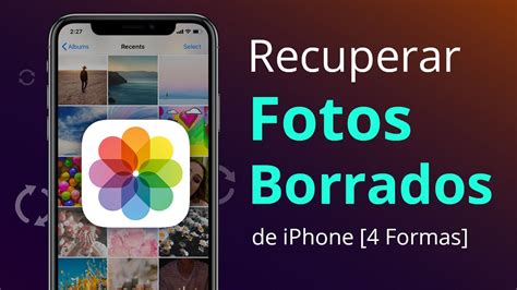 4 Formas Cómo recuperar fotos borradas de iPhone 2021 YouTube