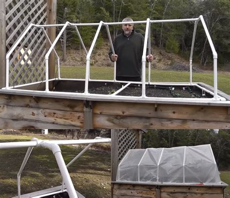 Raised Garden Bed With Greenhouse Top Diy Plans And Ideas