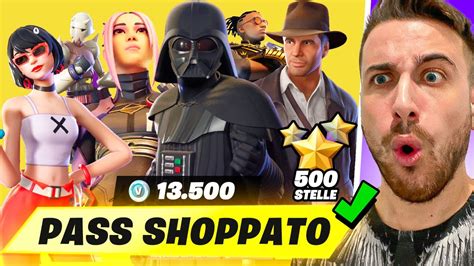 Shoppo TUTTO Il Pass 13 500 VBUCKS Per 100 LIVELLI Stagione 3