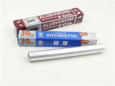 Household Aluminium Foil Roll For Food Storage And Frozen