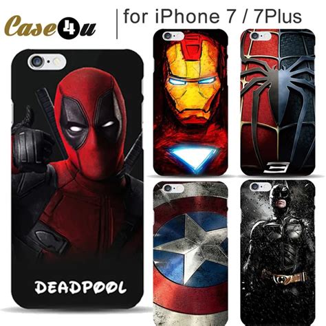 Aliexpress Buy Marvel Superman Avengers Case For Coque Iphone 8 7