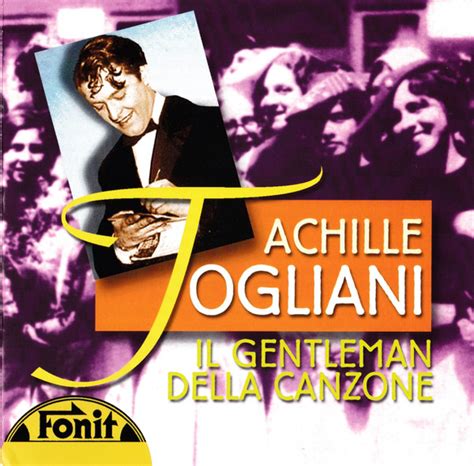 Achille Togliani Il Gentleman Della Canzone Cd Discogs