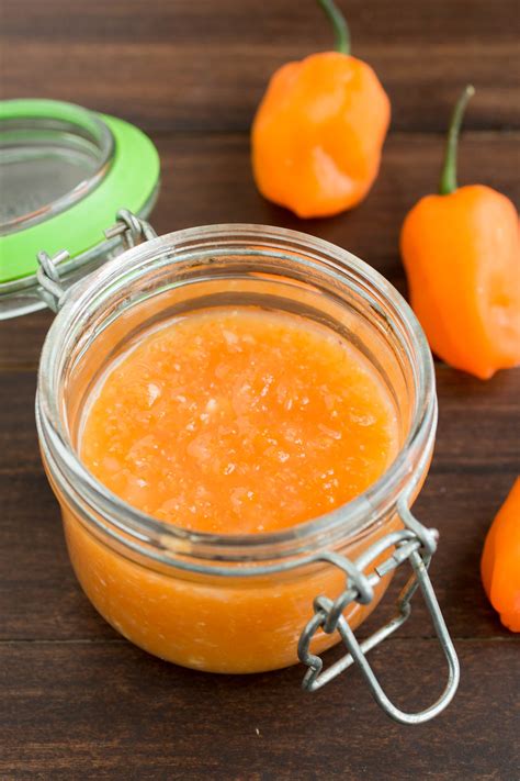 Receta De Salsa De Chile Habanero Dulce New Place