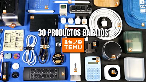 30 Productos Baratos De TEMU TODO CASI GRATIS Por 1 3 5 O 10