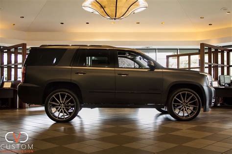 Gmc Yukon Denali With Vossen Wheels Done By Custom Vehicle Design