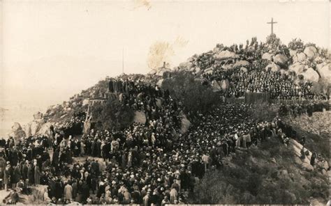 mount rubidoux cross Riverside, CA Postcard