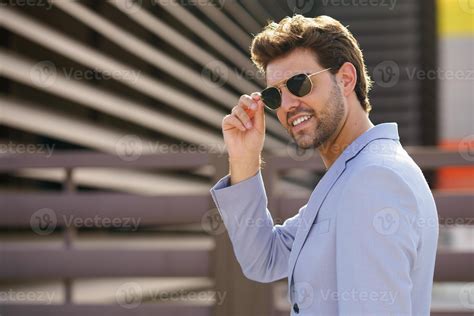 Young Handsome Man Wearing Sunglasses In Urban Background 4676533 Stock