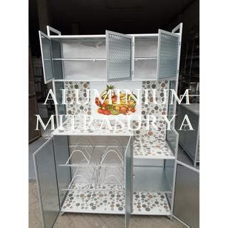 Jual Rak Piring Aluminium Kaca Keramik Pintu Mc Ca Almunium Magicom