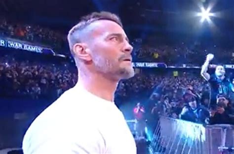 Video Cm Punk Makes Wwe Return At Survivor Series Pwmania