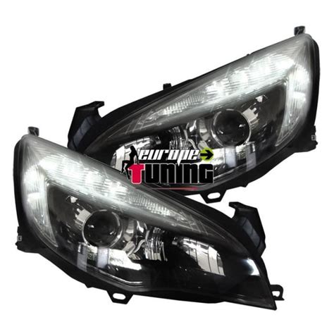 DRL PHARES DIURNES JOUR OPEL ASTRA J NOIRS Achat Vente Phares