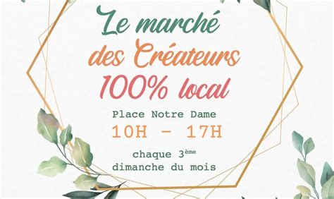 Le March Des Cr Ateurs Local Nouvelle Dition D S Ce Dimanche