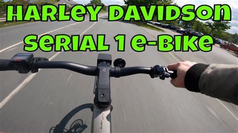 Serial E Bike Von Harley Davidson Testfahrt Mosh City Rush City