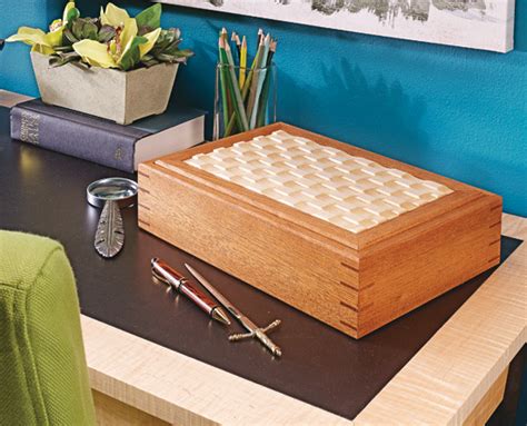 Scalloped-Lid Box | Woodworking Project | Woodsmith Plans