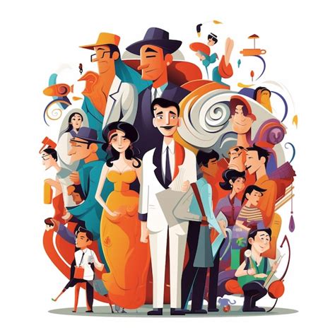 Premium Vector Culture Drawing Vector