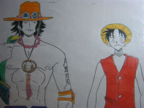 Portgas D Ace And Luffy By Narutouchiha666 On Deviantart