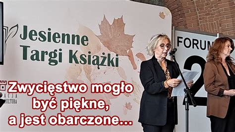 Grażyna Szarszewska Kühl na gali Ulubiona Księgarnia Warszawy AD 2022