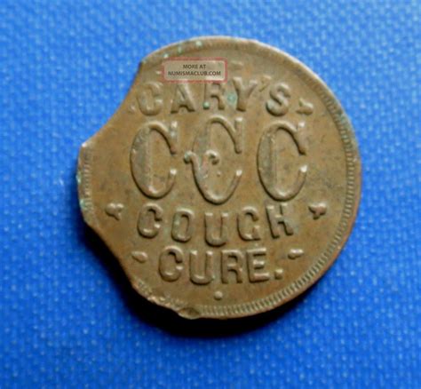 Civil War Token Hgo Cary Druggist Zanesville Ohio