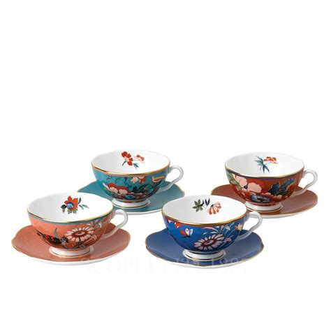 Wedgwood Tea Set Paeonia Blush - SCOPELLITI 1887