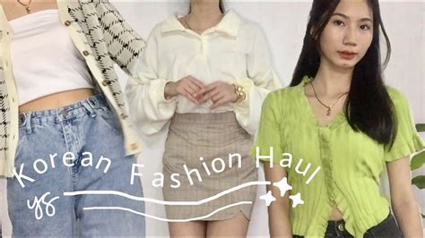 Trendy ♡ Korean Outfits Try On Haul Ft Yesstyle Angelica Marañon