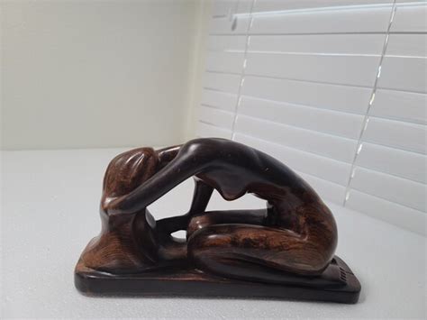 Chaim Gross American Sculpture Direct Hand Carving Nude Etsy