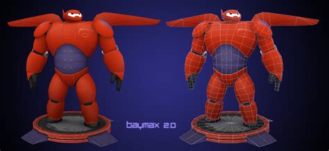 Artstation Baymax 20 La Doles Baymax Big Hero 6 Big Hero