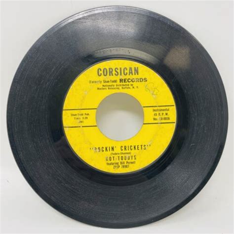 HOT TODDYS Shakin Stompin Rockin Crickets Vinyl Record F EBay