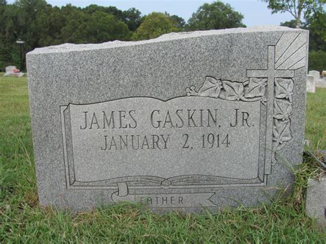 James Gaskin Jr 1914 2013 Find A Grave Memorial