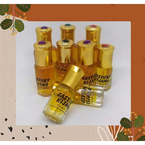 Jual Parfum Kasturi Original Non Alkohol Roll On Isi 12 Ml Shopee