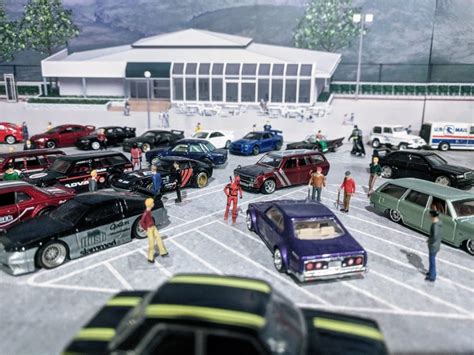1 64 Scale Figures On A Hot Wheels Diorama 1 My Custom Hot Wheels Decals