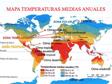 Mapa De Zonas Climaticas